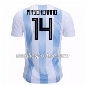 Completo Calcio Argentina Mascherano 14 Divisa Prima Mondiali 2018